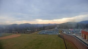 Weather camera view of Allegany HS.