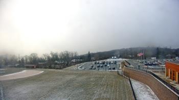 Weather camera view of Allegany HS.