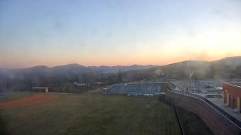 Weather camera view of Allegany HS.