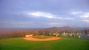Weather camera view of Allegany HS.