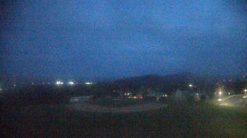 Weather camera view of Allegany HS.
