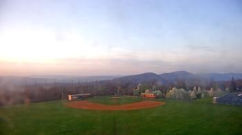 Weather camera view of Allegany HS.