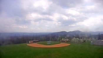 Weather camera view of Allegany HS.