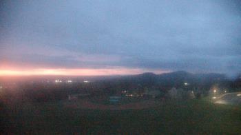 Weather camera view of Allegany HS.