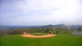 Weather camera view of Allegany HS.