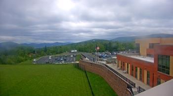 Weather camera view of Allegany HS.