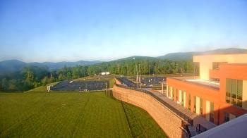 Weather camera view of Allegany HS.