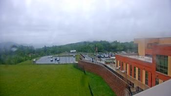 Weather camera view of Allegany HS.