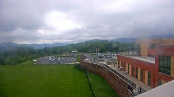 Weather camera view of Allegany HS.