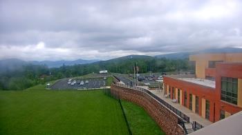 Weather camera view of Allegany HS.