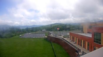 Weather camera view of Allegany HS.