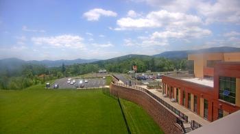 Weather camera view of Allegany HS.