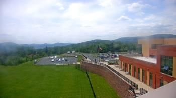 Weather camera view of Allegany HS.