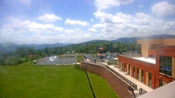 Weather camera view of Allegany HS.