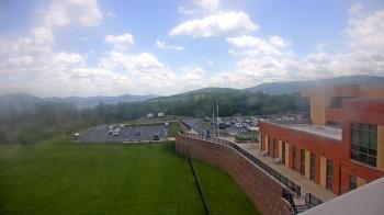Weather camera view of Allegany HS.