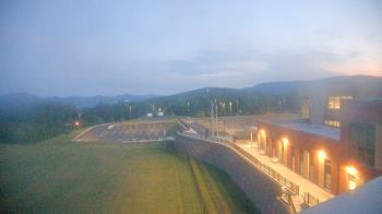 Weather camera view of Allegany HS.