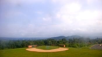 Weather camera view of Allegany HS.