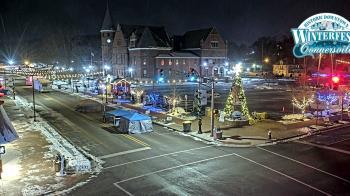 Weather camera view of City of Connersville.