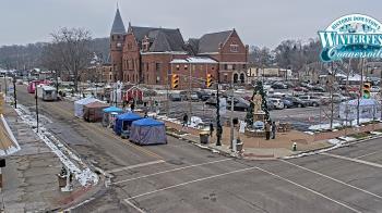 Weather camera view of City of Connersville.