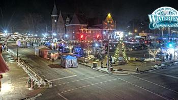 Weather camera view of City of Connersville.