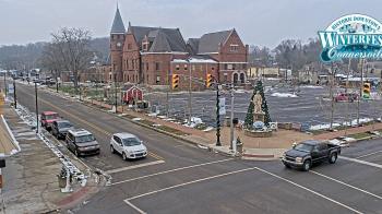 Weather camera view of City of Connersville.