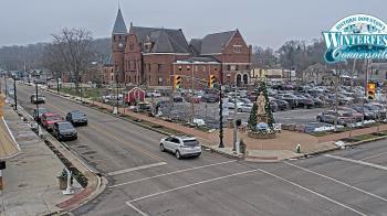 Weather camera view of City of Connersville.