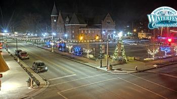 Weather camera view of City of Connersville.