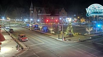 Weather camera view of City of Connersville.