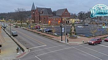 Weather camera view of City of Connersville.