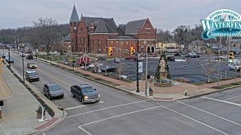 Weather camera view of City of Connersville.