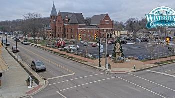 Weather camera view of City of Connersville.