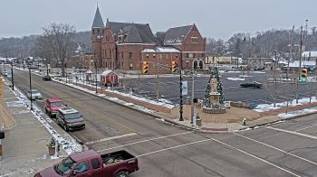 Weather camera view of City of Connersville.