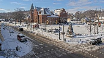 Weather camera view of City of Connersville.