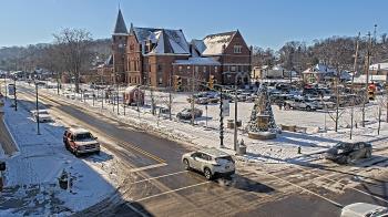 Weather camera view of City of Connersville.