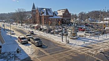 Weather camera view of City of Connersville.
