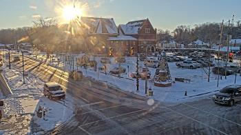 Weather camera view of City of Connersville.