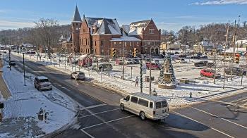 Weather camera view of City of Connersville.