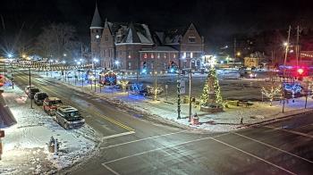 Weather camera view of City of Connersville.