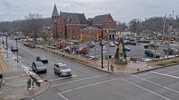 Weather camera view of City of Connersville.