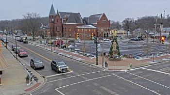 Weather camera view of City of Connersville.