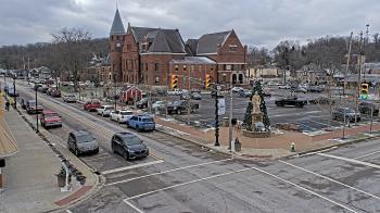 Weather camera view of City of Connersville.