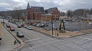 Weather camera view of City of Connersville.