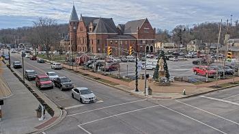 Weather camera view of City of Connersville.