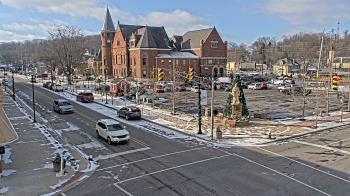 Weather camera view of City of Connersville.