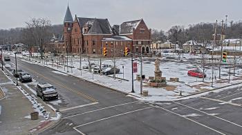 Weather camera view of City of Connersville.