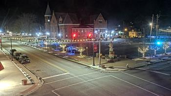 Weather camera view of City of Connersville.