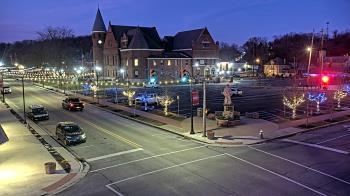 Weather camera view of City of Connersville.