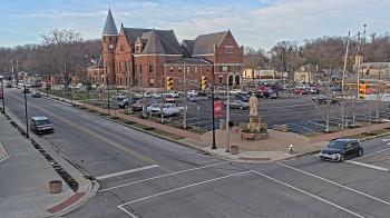 Weather camera view of City of Connersville.