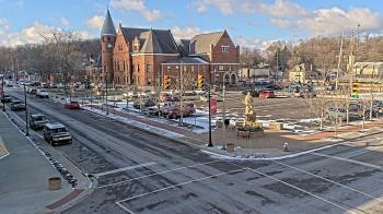 Weather camera view of City of Connersville.