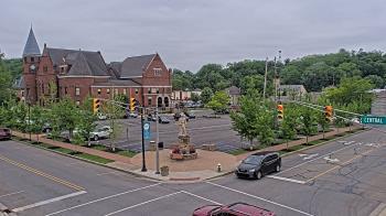 Weather camera view of City of Connersville.